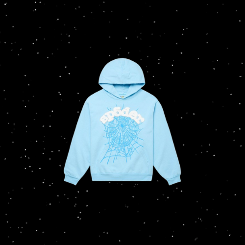 Blue 1:1 Sp5der Hoodie
