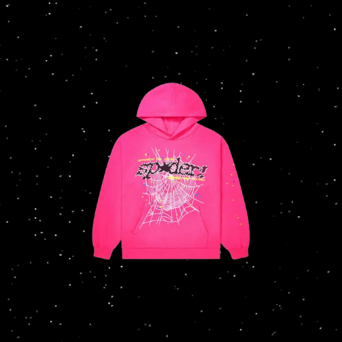Pink 1:1 Sp5der Hoodie