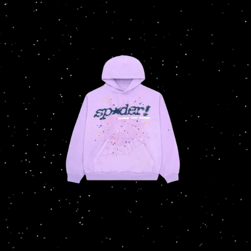 Purple 1:1 Sp5der Hoodie